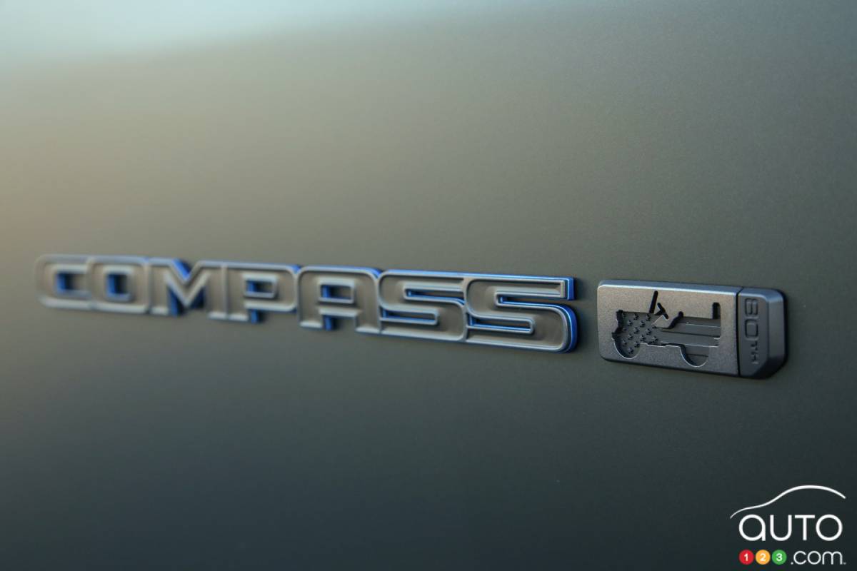 Un Jeep Compass retouché sera présenté au Salon de Chicago