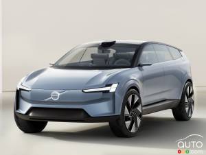 Volvo présente le Concept Recharge qui préfigure la future signature visuelle de ses véhicules électriques