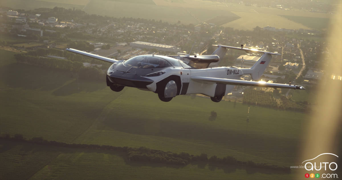 Successful Test for a Flying Car in Slovakia
