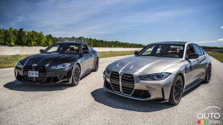 Comparaison : BMW M3 vs BMW M4 Competition 2021, ou le débat manuelle vs automatique