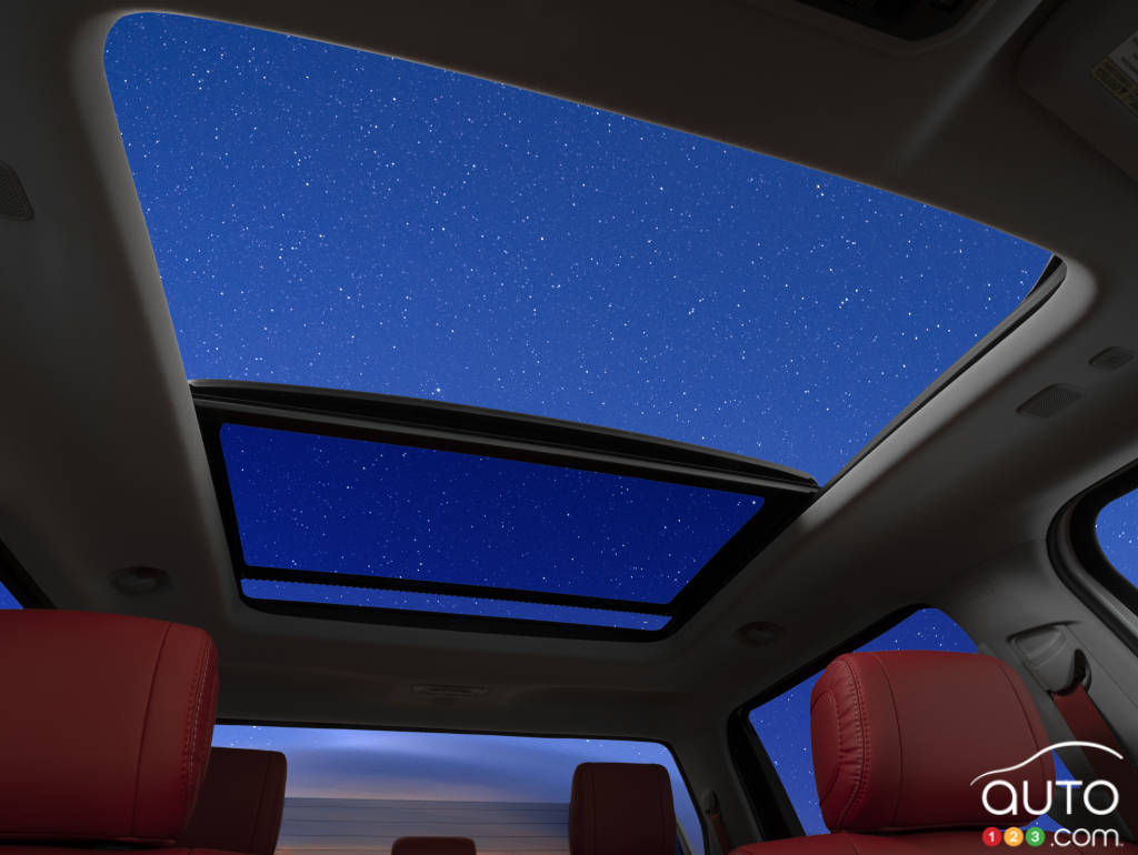 Toit panoramique du prochain Toyota Tundra