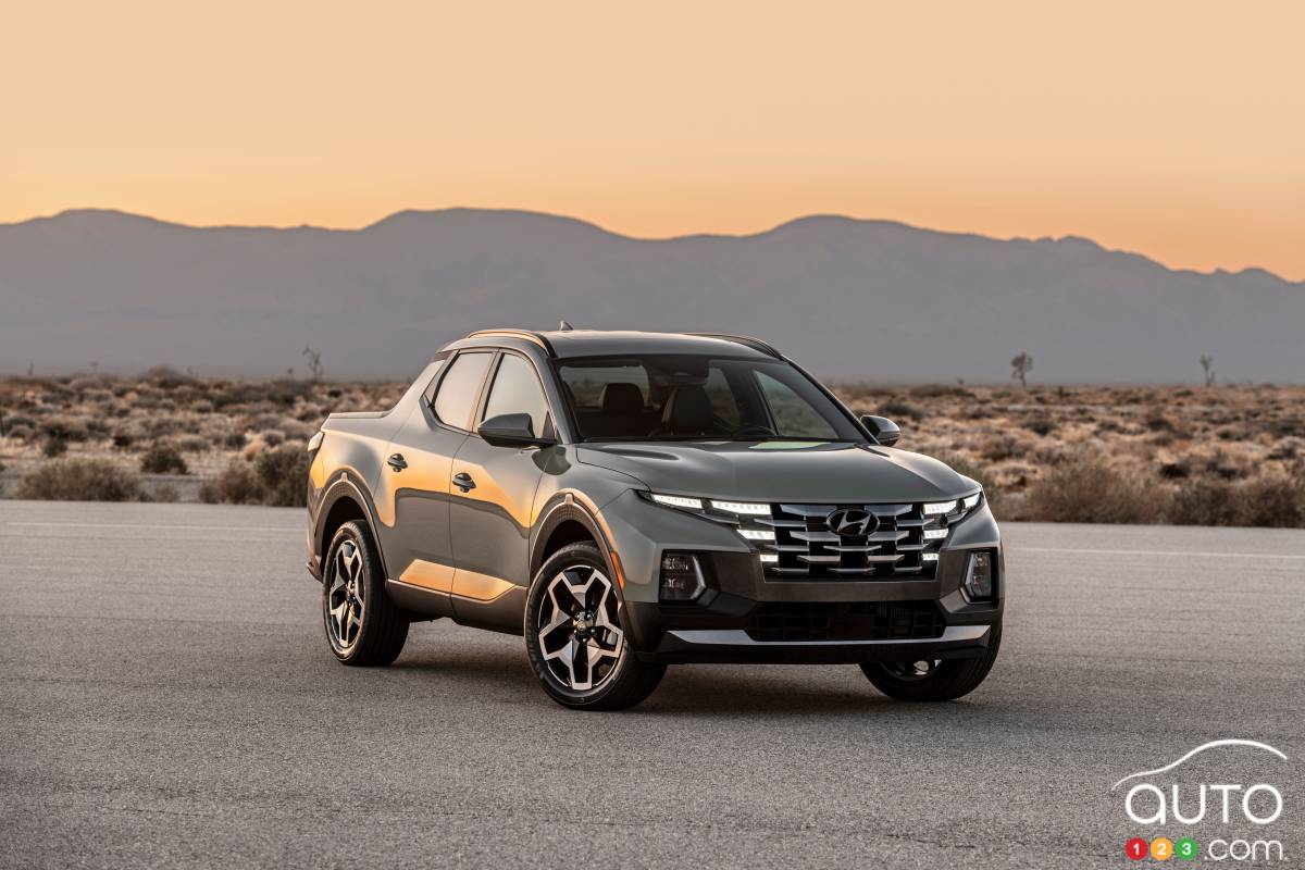 Hyundai Canada Announces Pricing for 2022 Santa Cruz Pickup