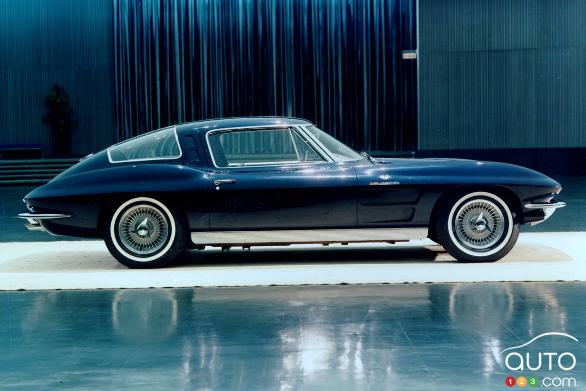 GM Shares Images of a Four-Seat Corvette Prototype Made in 1963