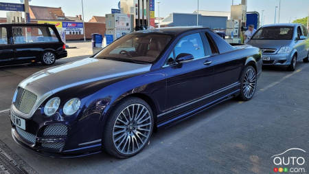 Owner Turns Bentley Continental Flying Spur Into… a Pickup