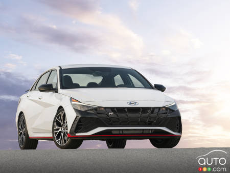 Hyundai unveils North American Version of the 2022 Elantra N