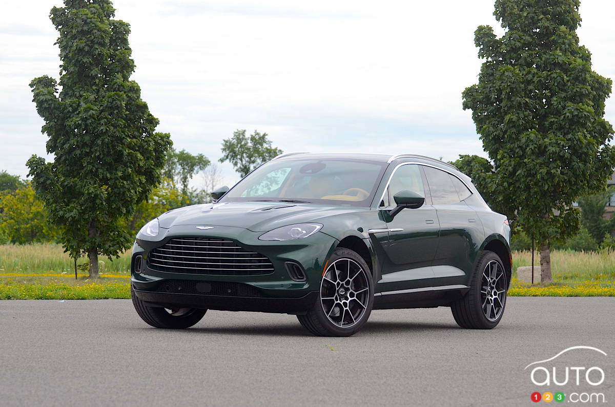 Essai du Aston Martin DBX 2021, un NASCAR de grand luxe