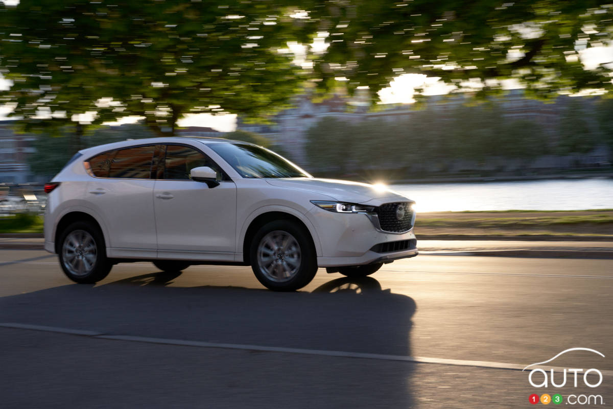 Des retouches pour le Mazda CX-5 2022