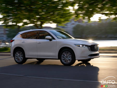 Des retouches pour le Mazda CX-5 2022