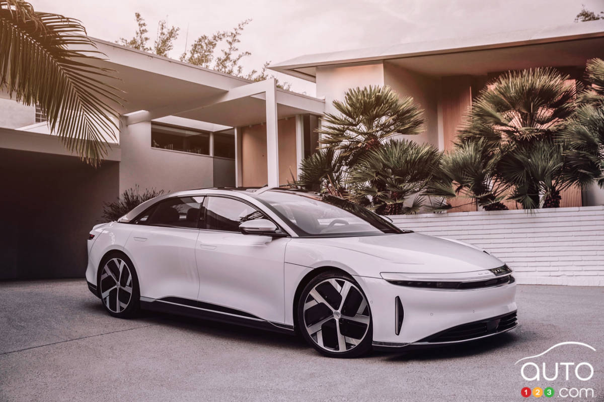 A Maximum Range of 837 KM for the Lucid Air