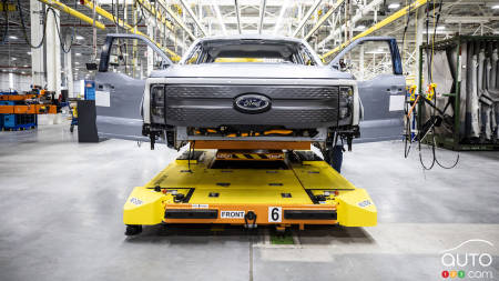 Ford F-150 Lightning : la fabrication des modèles de préproduction est lancée