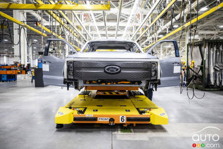 Ford Has Started Assembling Pre-Production Versions of the F-150 Lightning