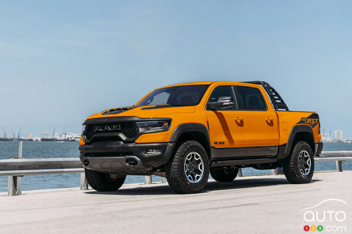 A colourful new limited edition of the 2022 Ram 1500 TRX | Car News ...