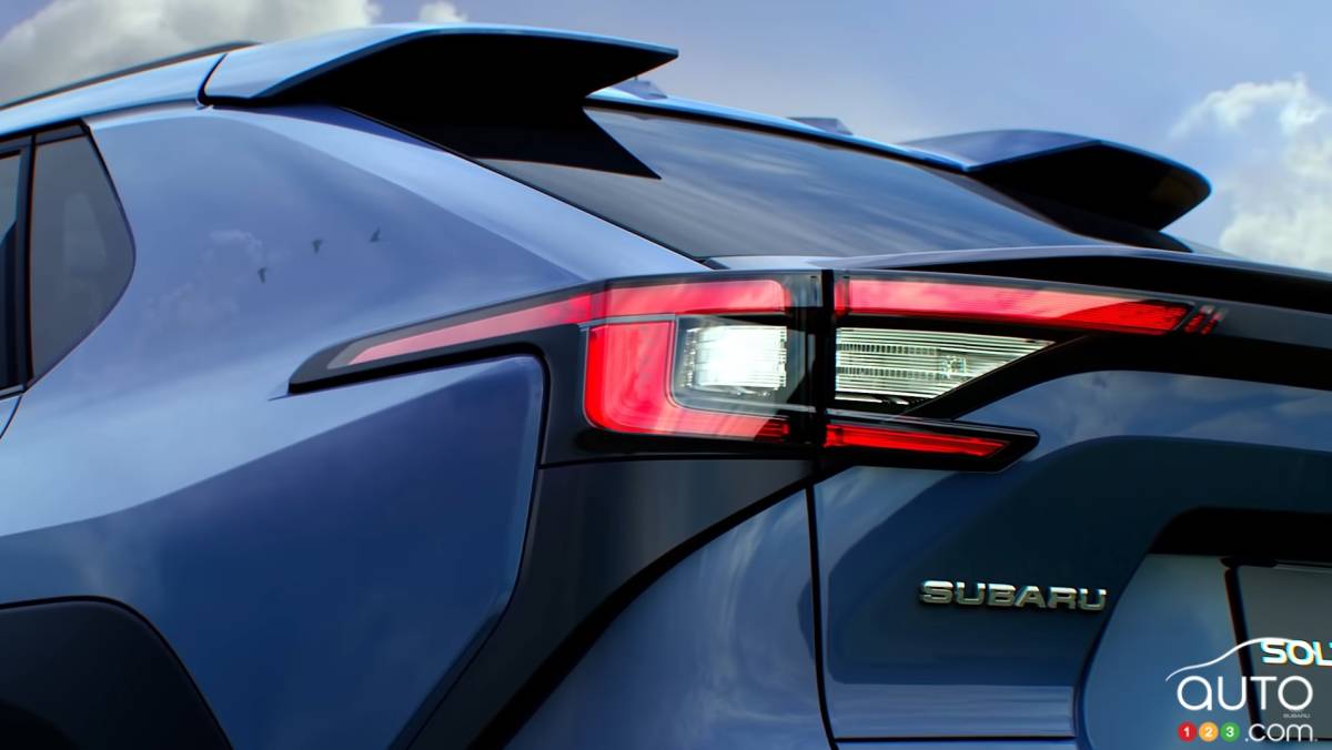 Subaru Shares Video Previewing Solterra Electric SUV