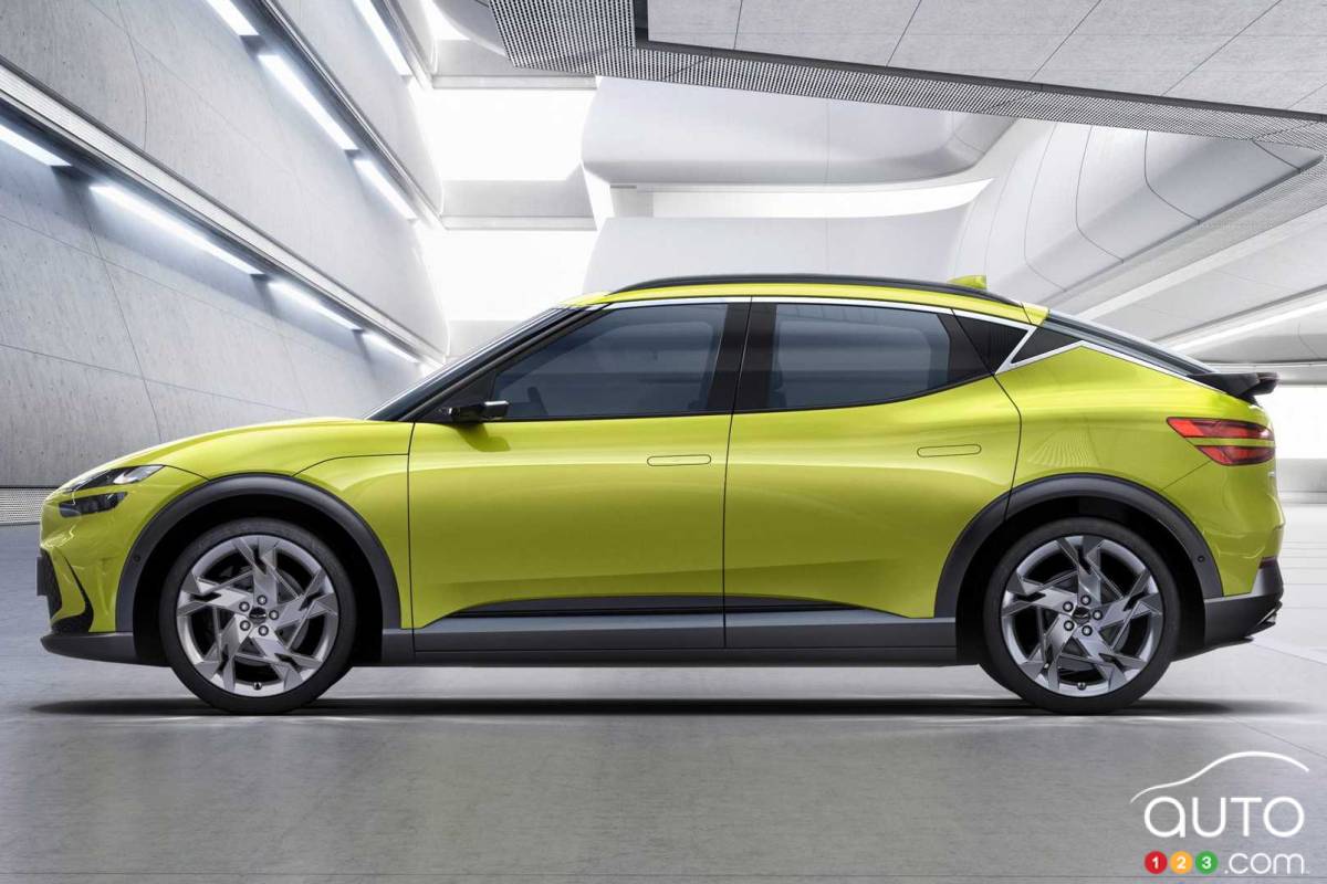 Genesis GV60 All-Electric SUV Makes Official Debut