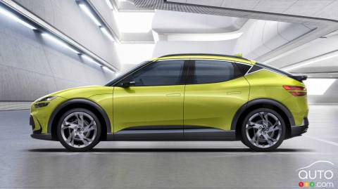 Genesis GV60 All-Electric SUV Makes Official Debut