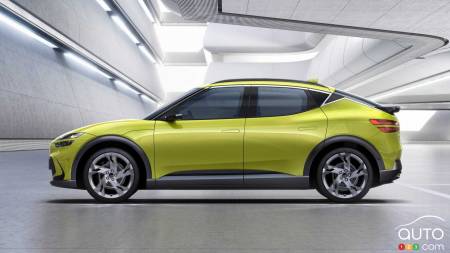 Genesis GV60 All-Electric SUV Makes Official Debut