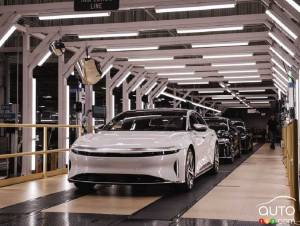 Production of the Lucid Air EV Is Underway