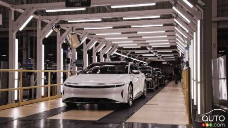 Production of the Lucid Air EV Is Underway