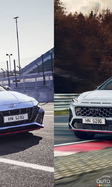 Hyundai Canada Announces Pricing for 2022 Elantra N, Kona N