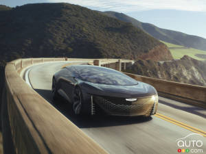 CES 2022 : Cadillac InnerSpace, le concept rétro du futur