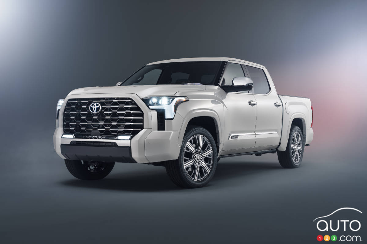 Toyota présente le Tundra Capstone, nouvelle version ultra luxueuse de la camionnette