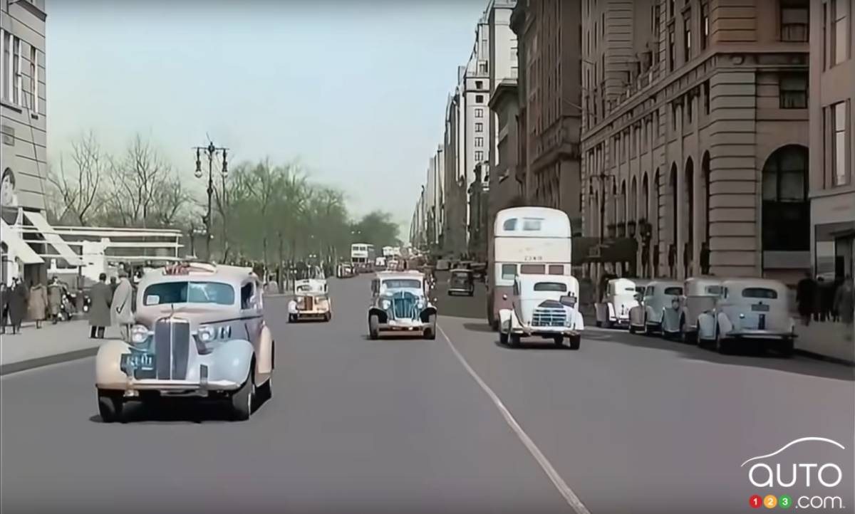 Restored Video Shows 1930s New York and Its Cars... and It's Magic