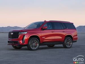 Cadillac Shows 2023 Escalade V, But Details on Its Abilities Will Be for Another Day
