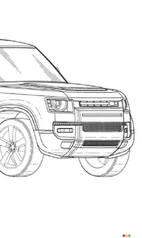 Trademark Sketches Reveal More About Land Rover Defender 130