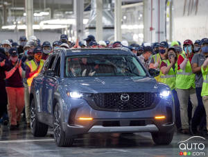Début de la production du Mazda CX-50 dans la nouvelle usine Toyota-Mazda aux États-Unis