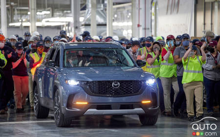 Production of Mazda CX-50 Kicks off at New Toyota-Mazda Plant in U.S.