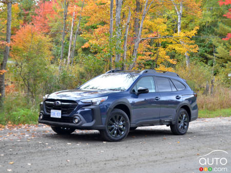 Subaru Outback 2023 premier essai : tranquillement pas vite