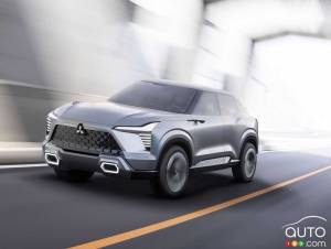 Mitsubishi XFC Concept Shown Ahead of Full Reveal