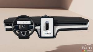 Volvo Teases Buttonless Interior of EX90 EV