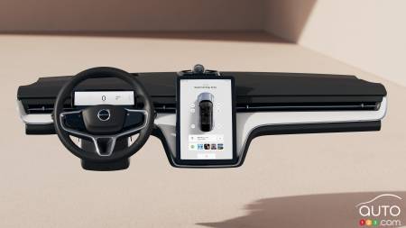 Volvo donne un aperçu de l’habitacle sans bouton du modèle EX90