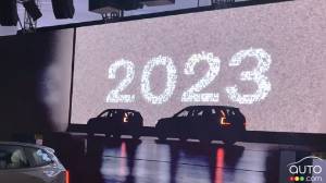 Volvo montre partiellement un nouveau modèle électrique prévu pour 2023