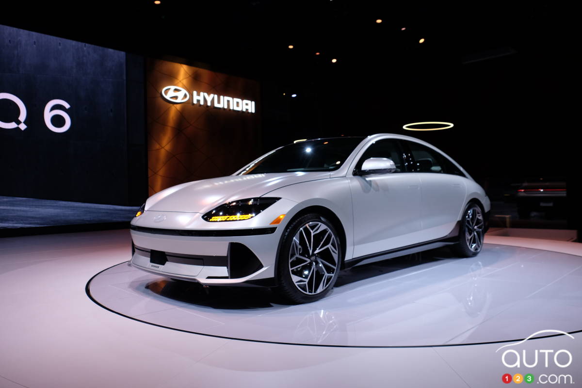 Los Angeles 2022: Hyundai Ioniq 6 Makes Its North American Debut