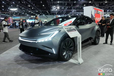 Los Angeles 2022 : Toyota présente le concept bZ Compact