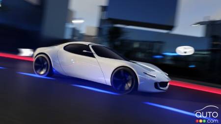 Mazda's Vision Study Model Concept: A Glimpse at a Future Electric MX-5?