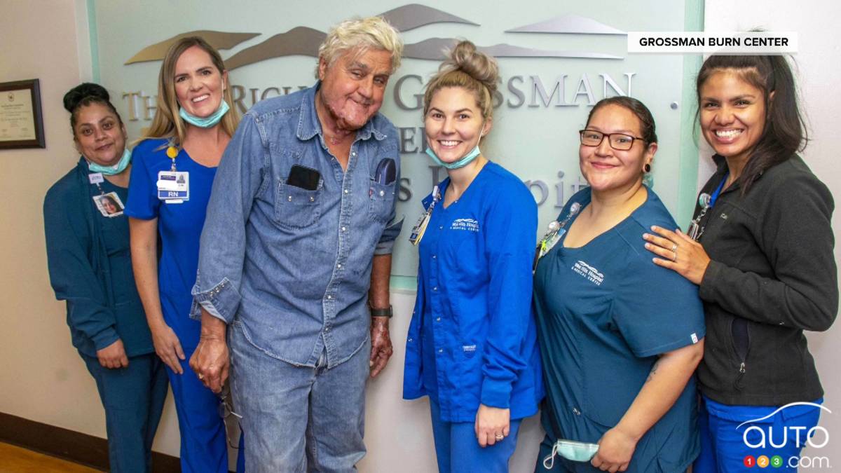 Jay Leno Released From Hospital after Suffering Burns