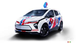 La chaîne Domino’s Pizza va disposer de 855 Chevrolet Bolt pour ses livraisons