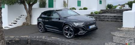 Audi Q8 e-tron 2024 premier essai