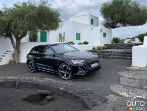 Audi Q8 e-tron 2024 premier essai