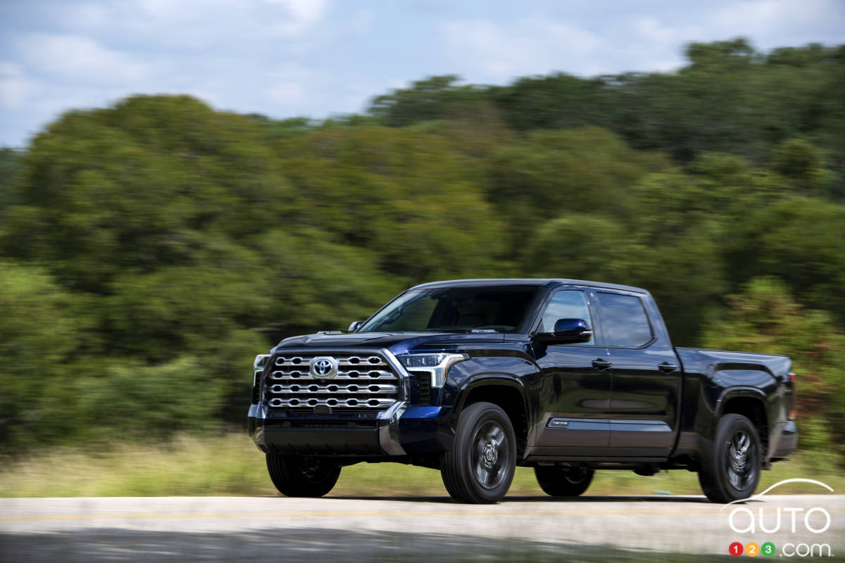 Toyota Canada donne au nouveau Tundra hybride un PDSF de 66 390 $