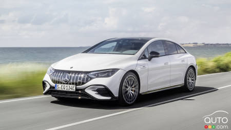 Mercedes-AMG EQE Makes Its Official Debut