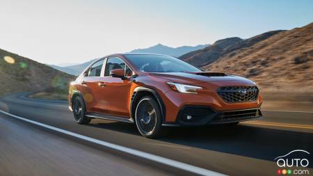 Subaru Canada announces pricing for the 2022 WRX