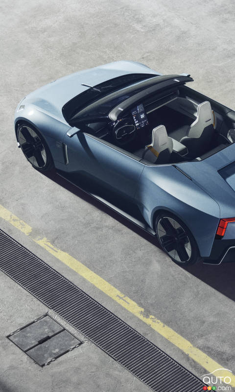 Polestar O2, a Roadster Concept That Comes with an Interesting Accessory