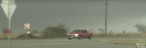 Chevrolet Offers a New Silverado to Young Man Caught in Texas Tornado