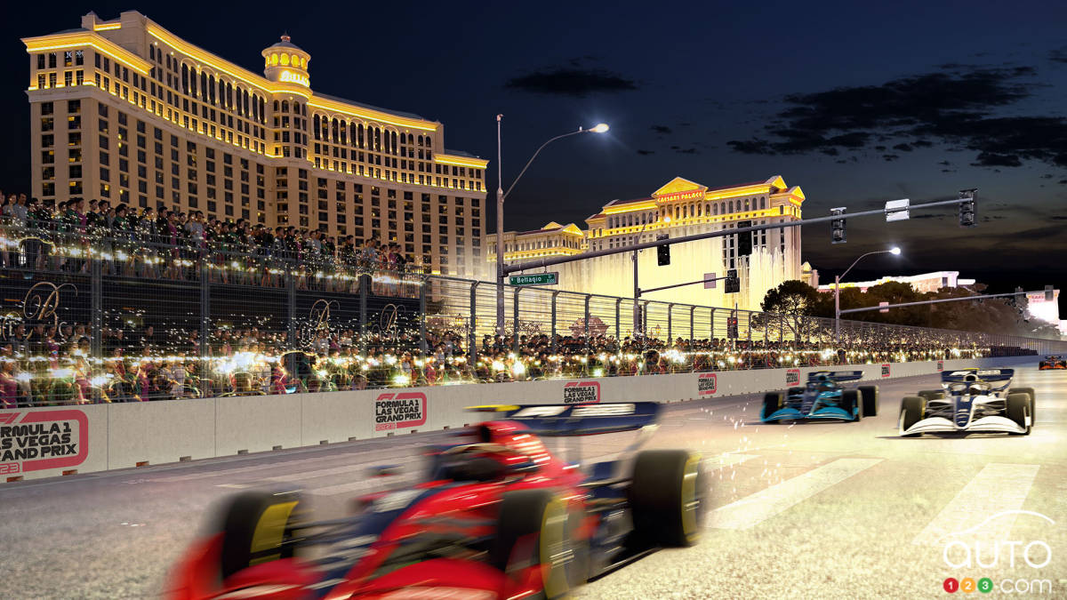 La Formule 1 débarque à Las Vegas
