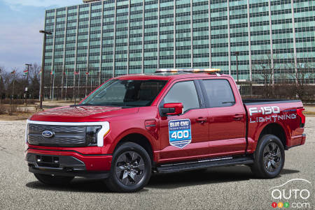 Ford F-150 Lightning picked as Pace Car for NASCAR race