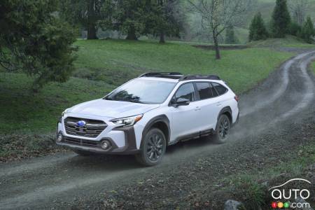 New York 2022 : La Subaru Outback 2023 révisée se dévoile